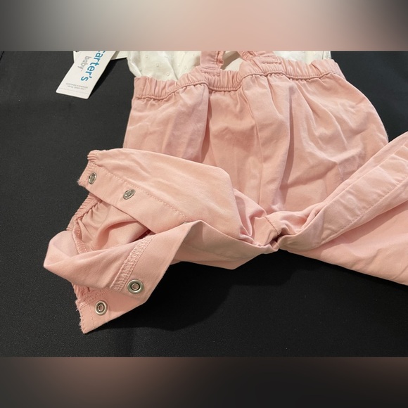 Pink Jumper and White Blouse Set - Picture 2 of 5